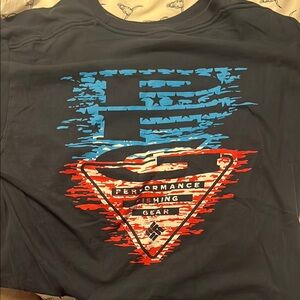 Columbia Men's Performance Fishing Gear Shirt - Gray